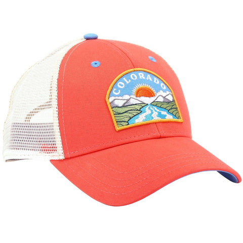 Colorado Hat with Colorado River in Orange